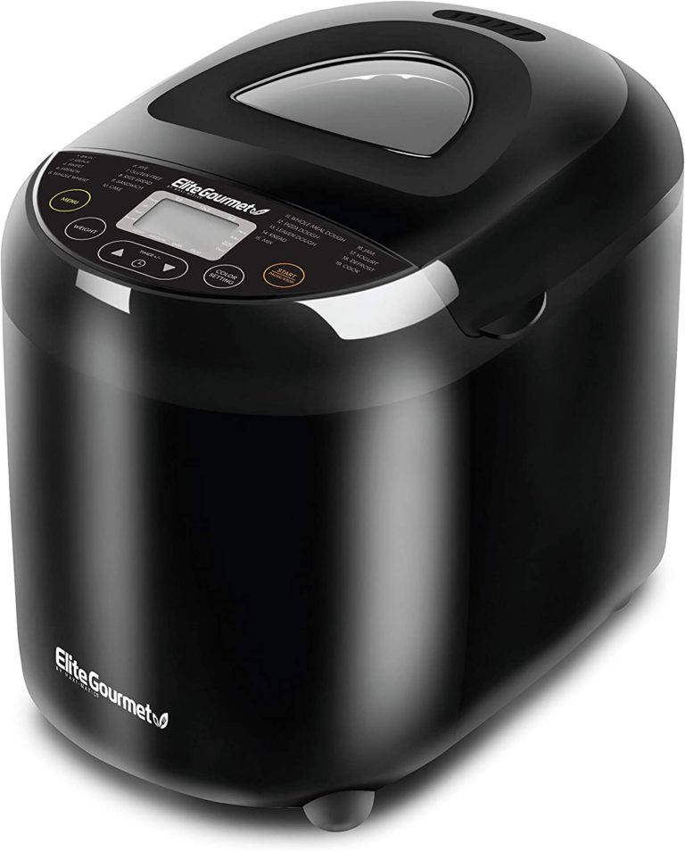 Elite Gourmet Maxi-Matic Programmable Bread Maker Machine For $49.99